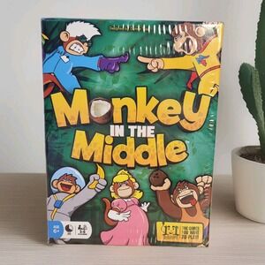 Monkey In The Middle Card Game R&R Games Family Game New Factory Sealed